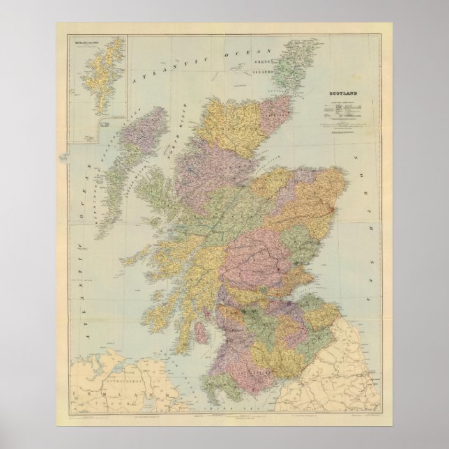 Póster Composite Scotland (Frente)