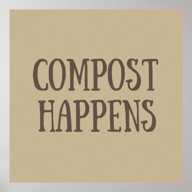 Póster compost sucede compositor (Frente)