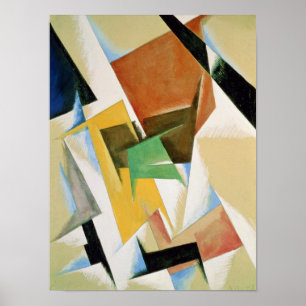 Póster Compostion, 1921