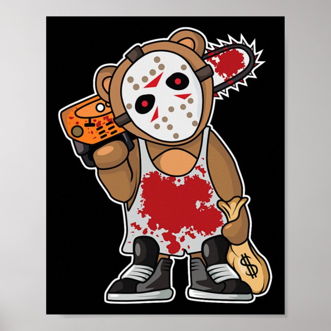 Póster Cómpralo de película de terror Lazy Halloween disf (Frente)