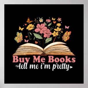 Póster Cómprame Libros Y Dime Que Me Cállate