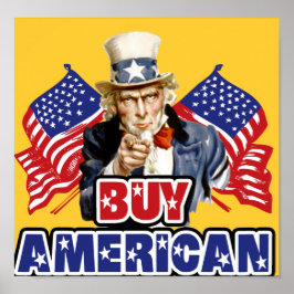 Póster Comprar Americano ( Hecho En China ) - Chiste Dive