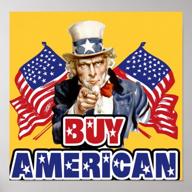 Póster Comprar Americano ( Hecho En China ) - Chiste Dive (Frente)