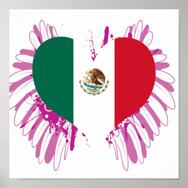 Póster Comprar bandera de México (Frente)
