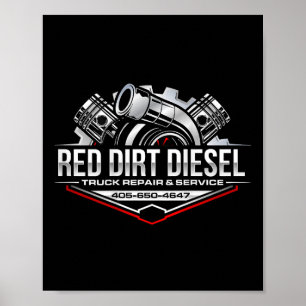 Póster Comprar Diesel _3 mecánico
