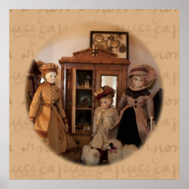 Póster Compras de moda