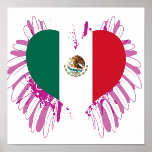 Póster Compre la bandera de México
