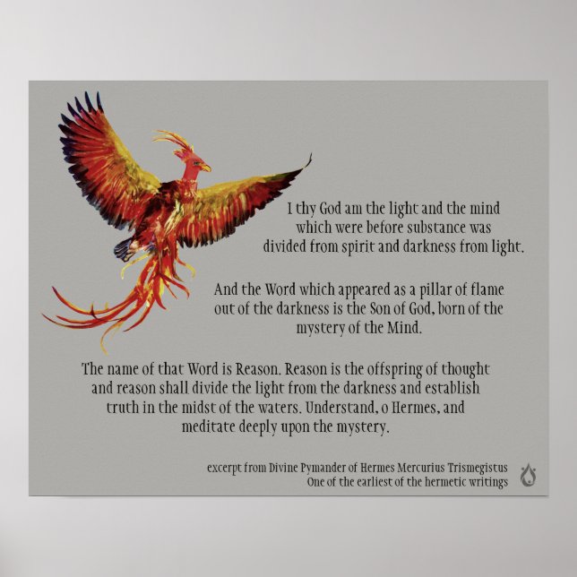 Póster Comprender, O Hermes Poster (Frente)
