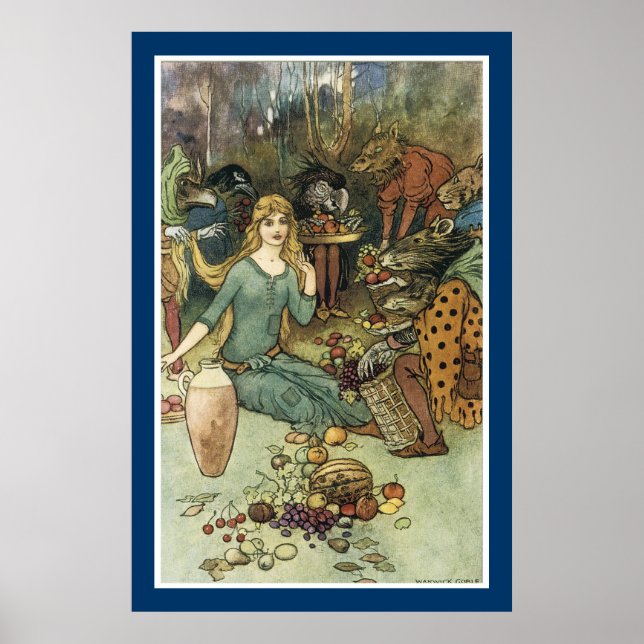 Póster Cómprenos Con un Rizo Dorado (Frente)