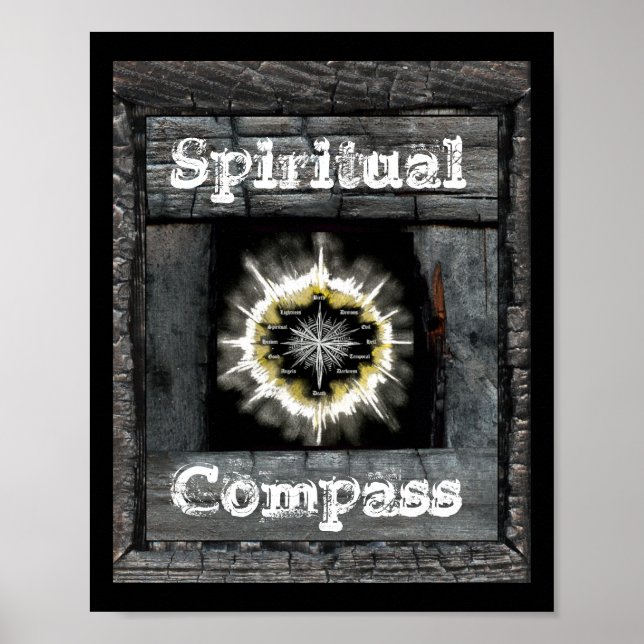 Póster Comprensión espiritual (Frente)