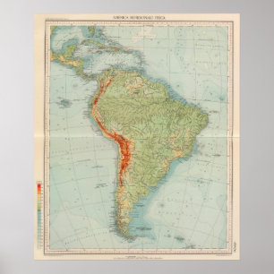 Póster Comprobación de 14950 Suramérica