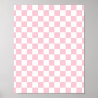 Comprobar el patrón del tablero de cheques rosado 