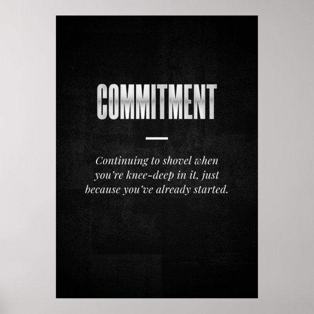 Póster Compromiso (Frente)