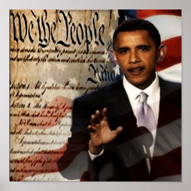 Póster Compromiso constitucional (Frente)