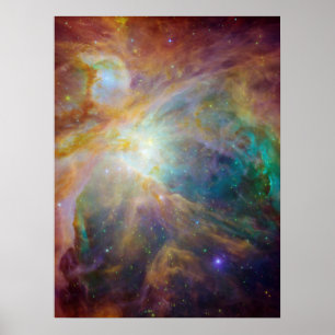 Póster Compuesto de la nebulosa de Orión