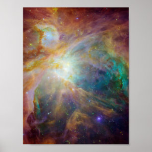 Póster Compuesto de nebulosa de Orion