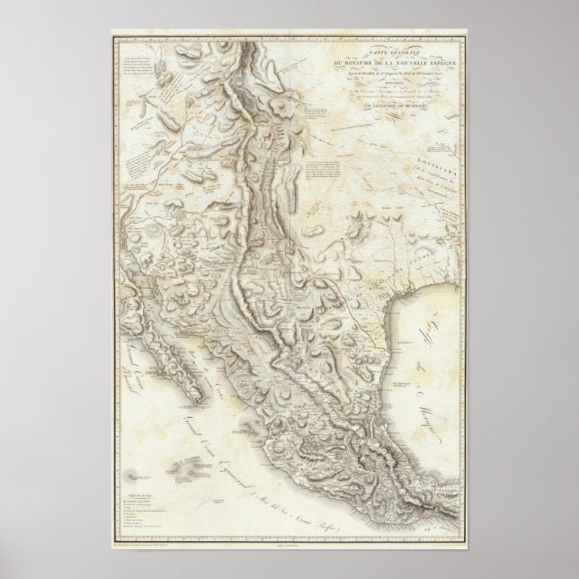 Póster Compuesto de Nueva España (Frente)