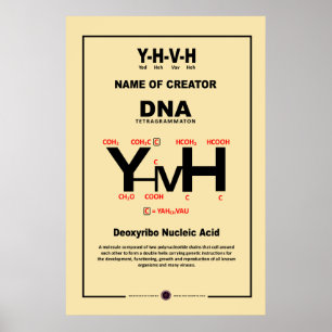 Póster Compuesto químico YHVH