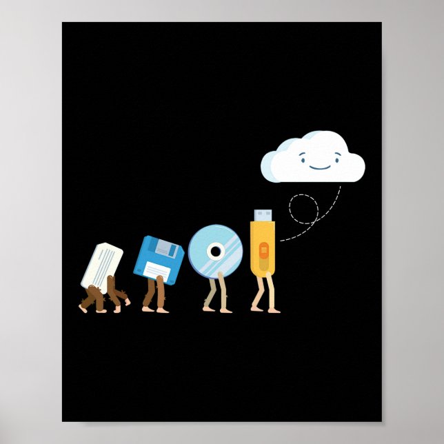 Póster Computer Engineering Funny Geek Engineer Software (Frente)