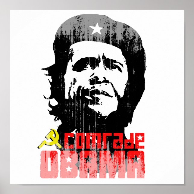 PÓSTER COMRADE OBAMA (Frente)