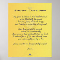 Comunión espiritual, acto de