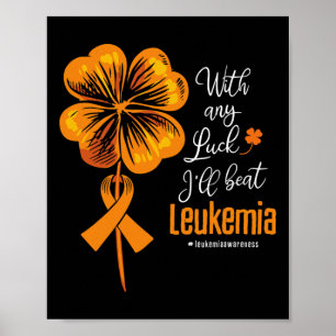 Póster Con cualquier suerte voy a vencer a la conciencia 