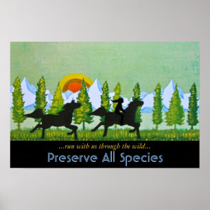 Póster Con el II salvaje