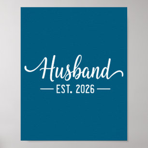 Póster Con Esposo Estimada Esposa Casada Luna de Miel