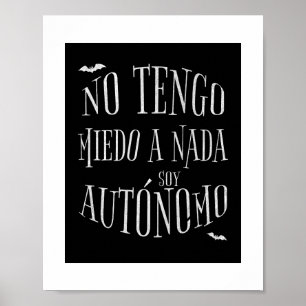 Póster Con humor, ironía y sarcasmo para autónomos