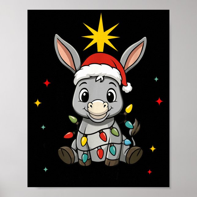 Póster Con Mi Burrito Sabanero Mexican Tuki Tuki Latino X (Frente)