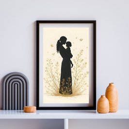 Póster Con raíces en sus brazos - Un lazo silencioso que 