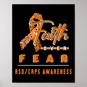 Póster Con Rsdcrps La Fe De La Conciencia Siempre Supera 