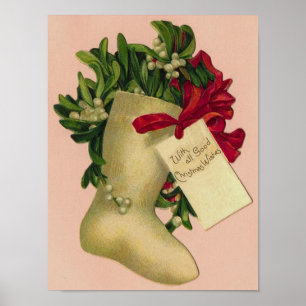 Póster Con todos los buenos Navidades desea el arranque v