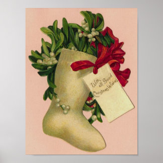 Póster Con todos los buenos Navidades desea el arranque v