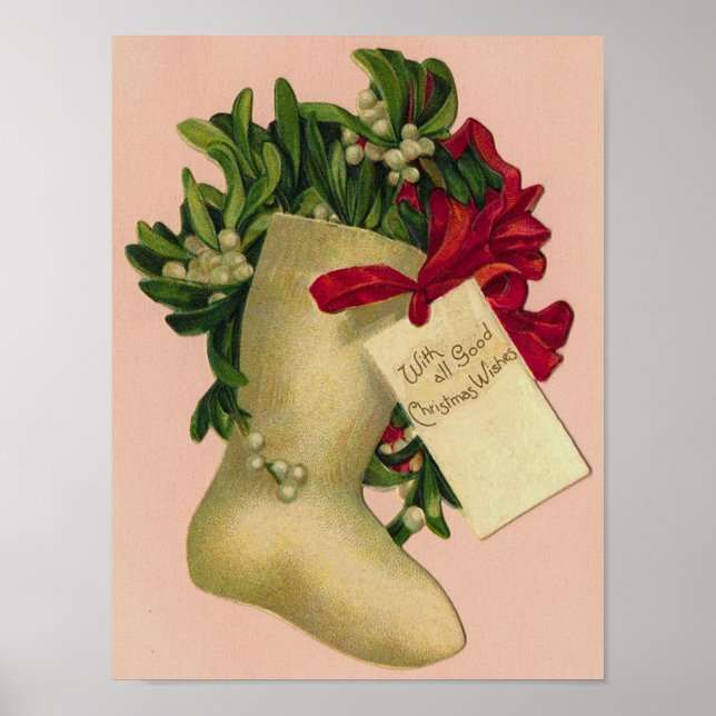Póster Con todos los buenos Navidades desea el arranque v (Frente)