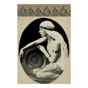 Poster con Vintage Dancer