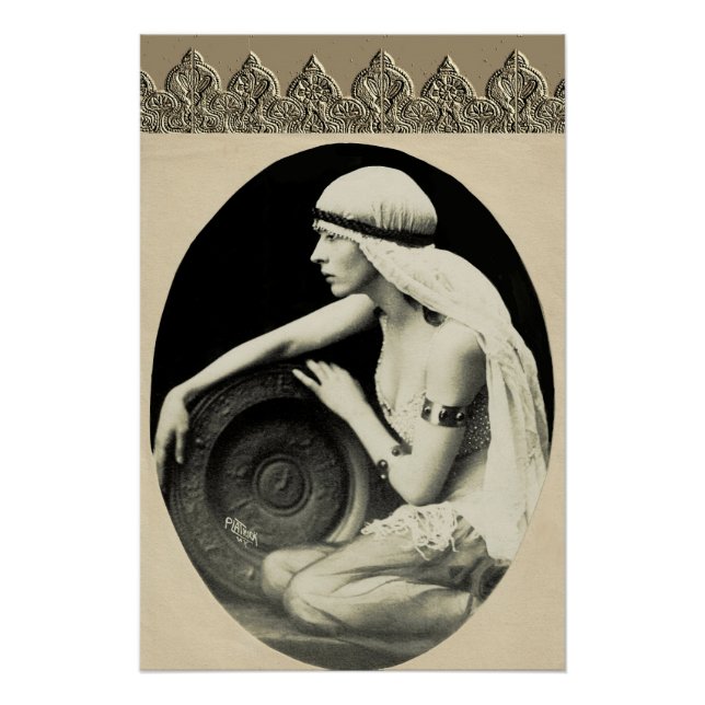 Poster con Vintage Dancer (Anverso)