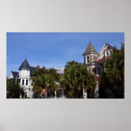 Póster Con vistas al parque Cannon, Charleston SC