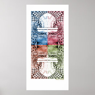 Póster Coñac 4-Color