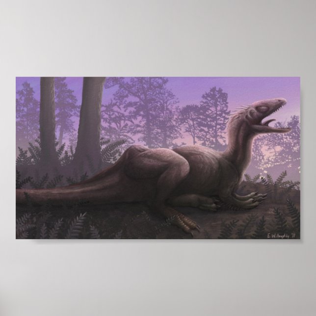 Póster Concavenator Print (Frente)