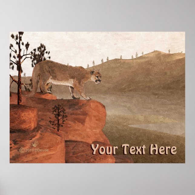 Póster Concentración - Cougar (Frente)