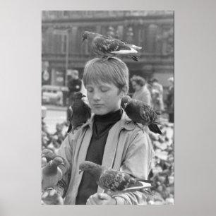 Póster Concentración para un joven San Francisco 1968