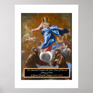 Póster Concepción inmaculada
