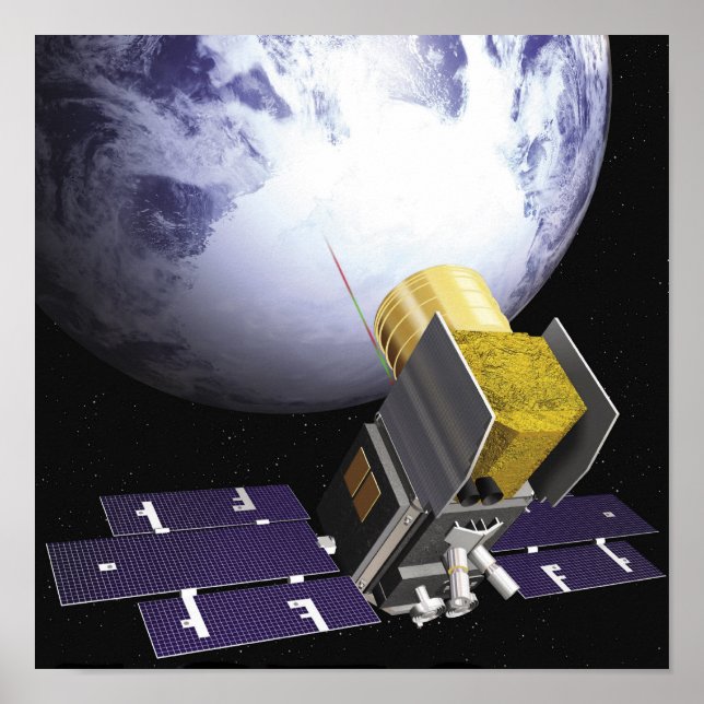 Póster Concepto artístico del hielo, la nube (Frente)