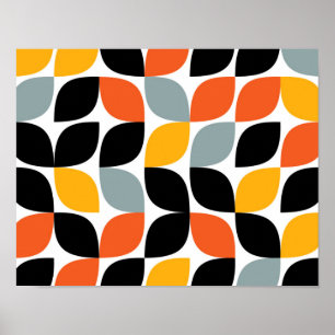 Póster Concepto colorido, único, de moda, urbano de la