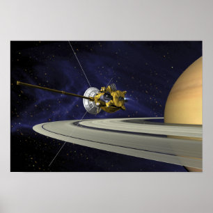 Póster Concepto de los artistas de Cassini
