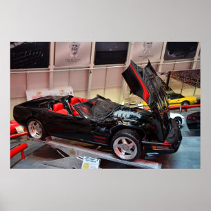 Póster Concepto de puesto de Corvette ZR1 del ASC C4