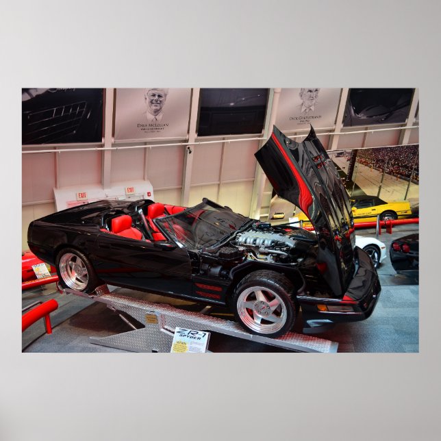 Póster Concepto de puesto de Corvette ZR1 del ASC C4 (Frente)