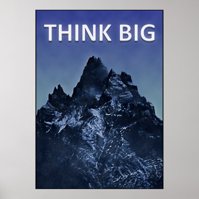 Póster Concepto inspirador (Frente)