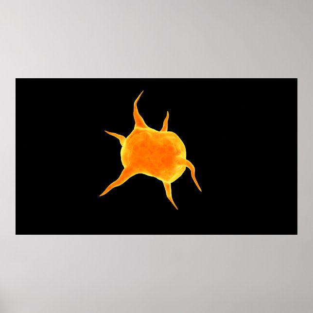 Póster Conceptual Image Of A Platelet (Frente)